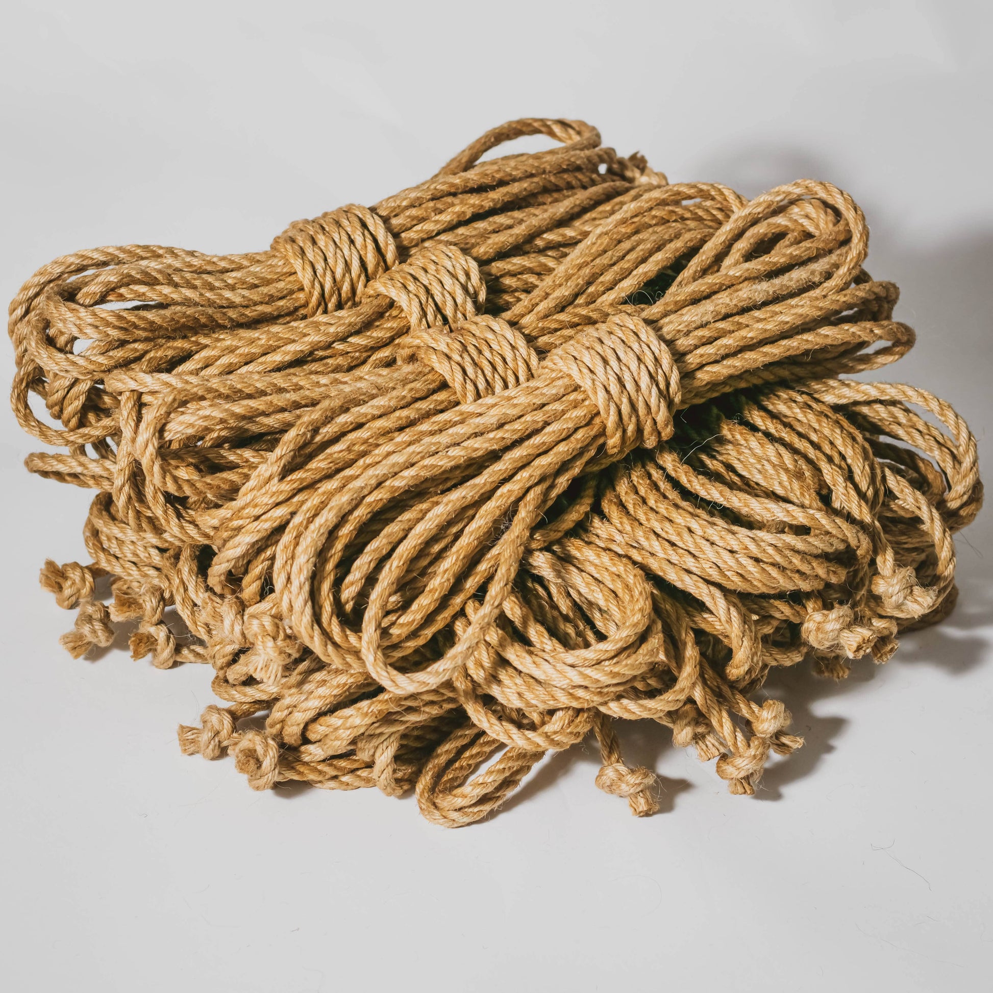 Treated - 6mm Jute Rope Shibari Rope Bundle of 12