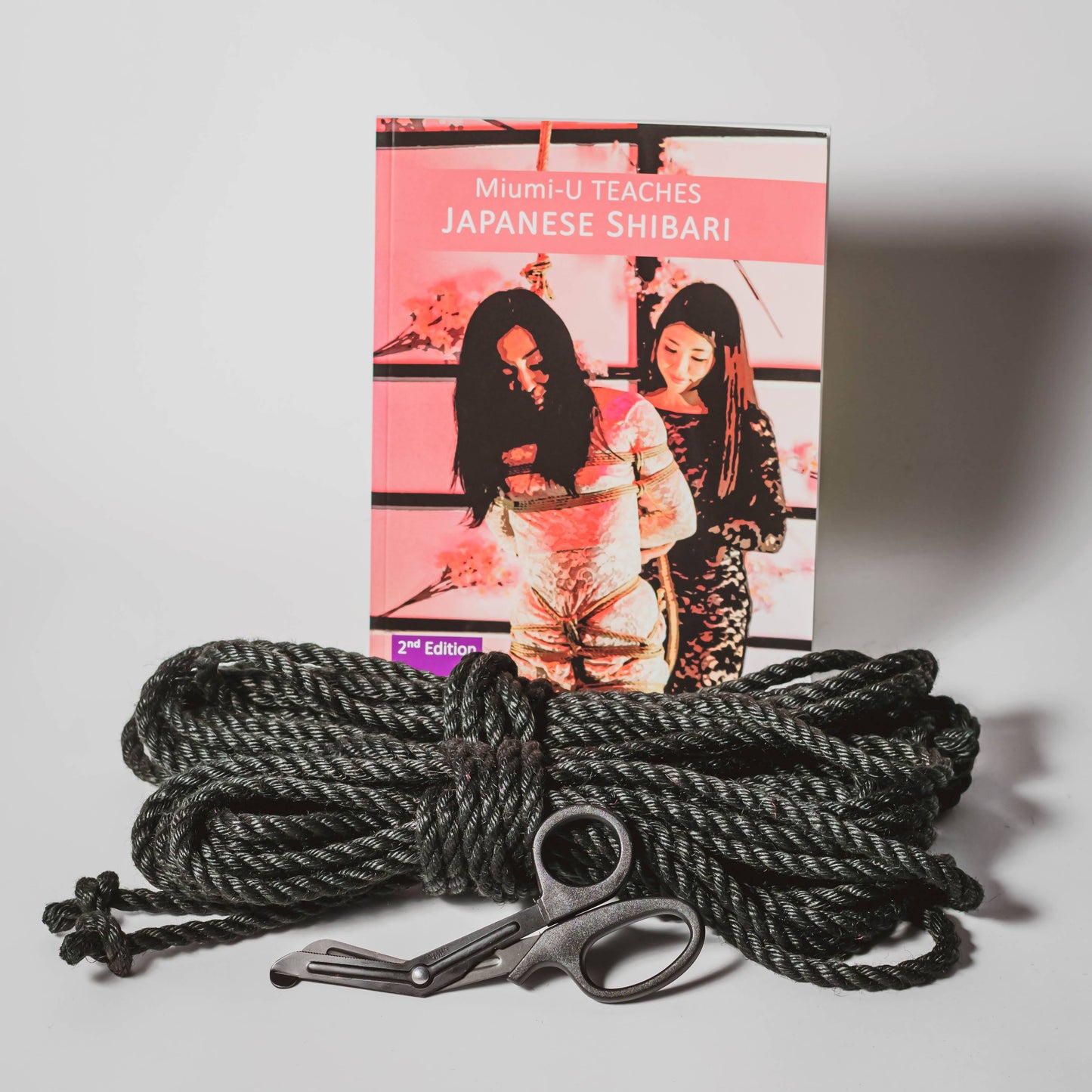 Super Beginners' Jute Rope Kit Shibari Rope Kit Black 